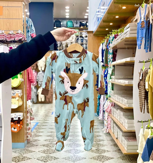 Baby fleece overall