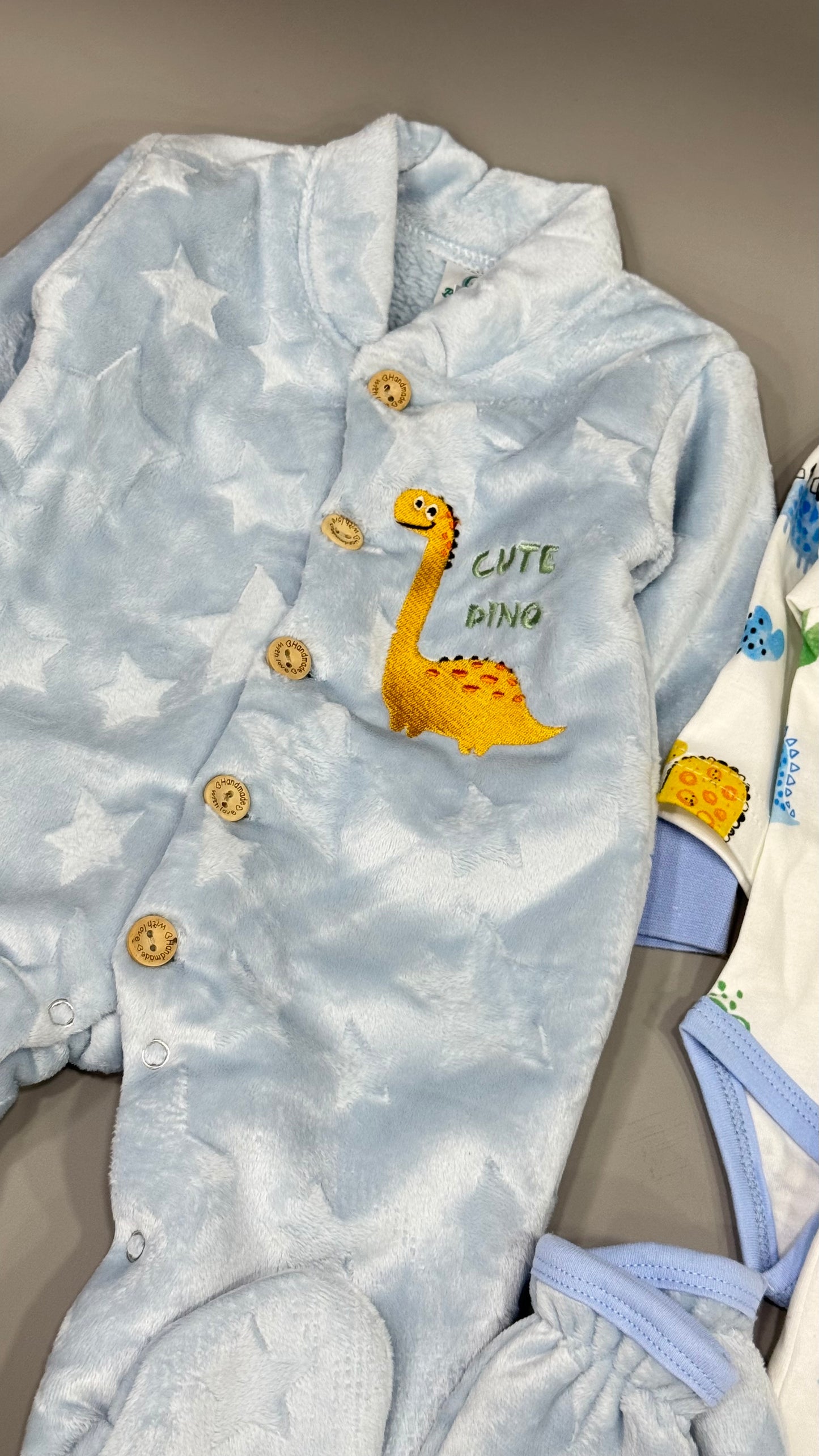 Velvet fur baby hospital set 6 pieces