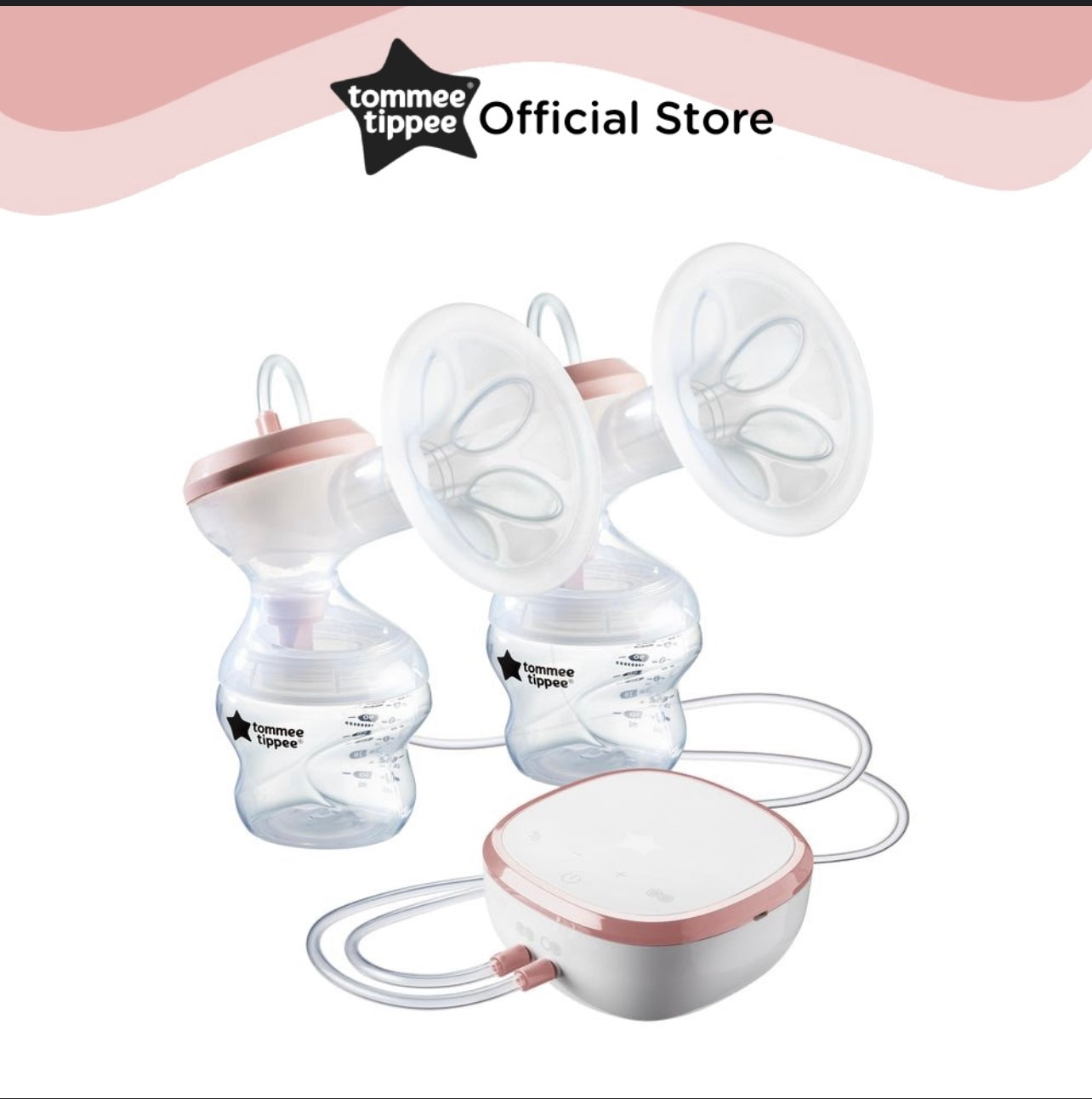 Tommee Tippee Made for Me USB Rechargeable Double Electric Breast Pump