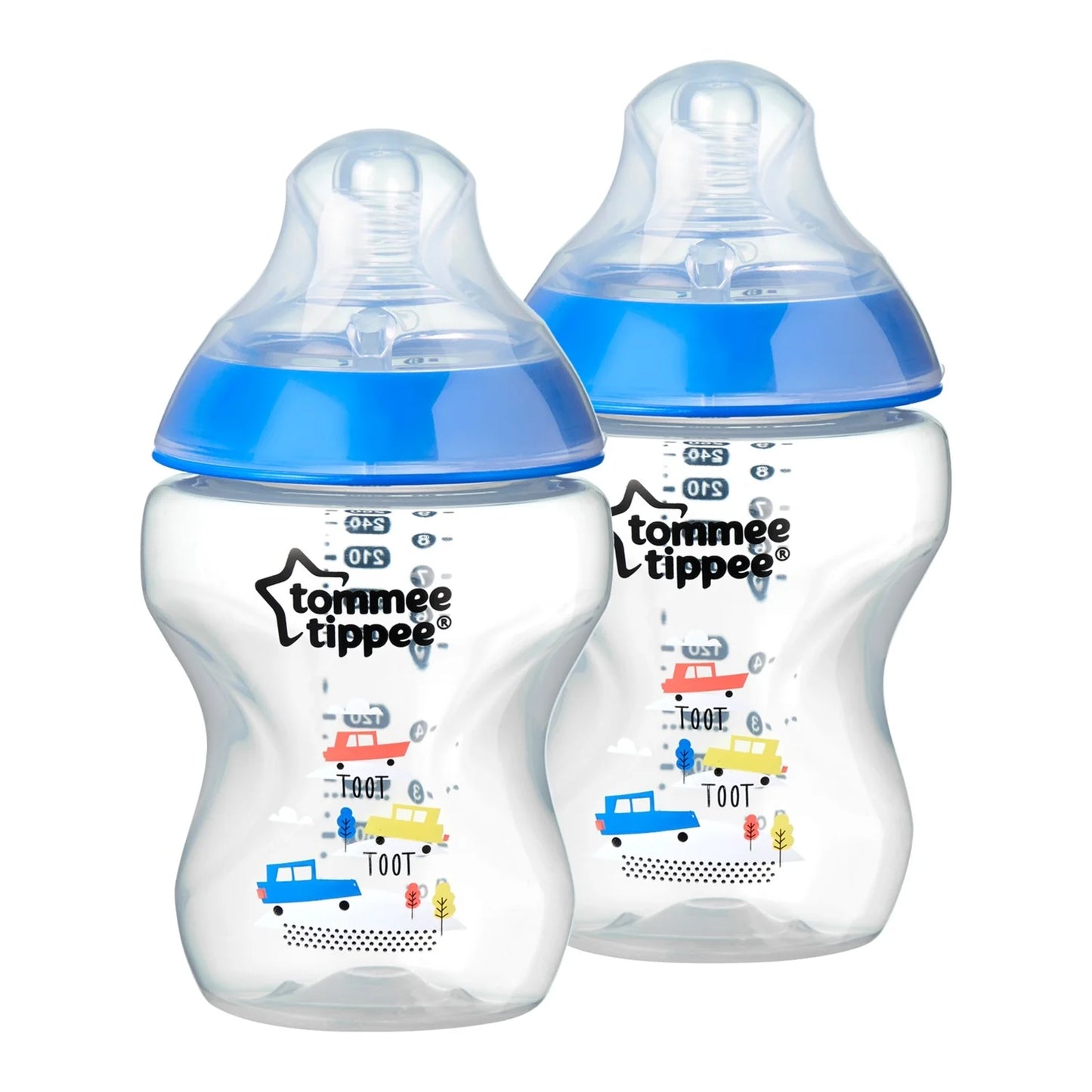 TOMMEE TIPPEE CLOSER TO NATURE DECORATIVE FEEDING BOTTLE – 2 PACK