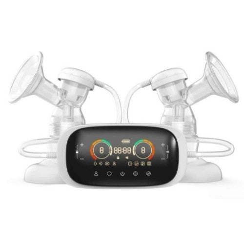 Double electric breast pump