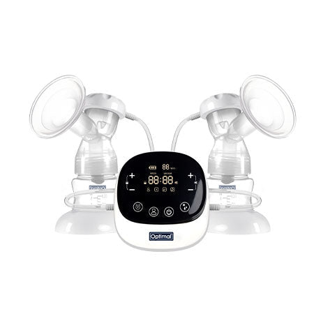 Double electric breast pump