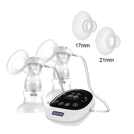 Double electric breast pump