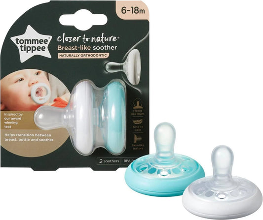 Tommee tippee breastlike soothers