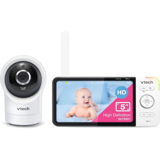 شاشة Vtech الذكية 5 بوصة بتقنية واي فاي 1080 بكسل مع إمكانية التحريك والإمالة