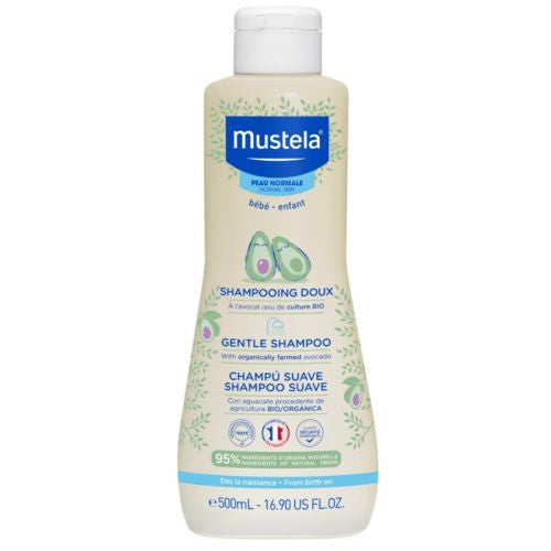Mustela gentle shampoo