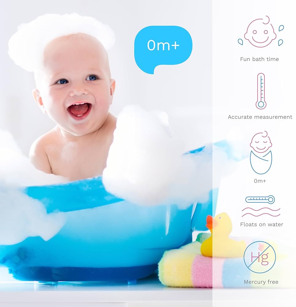 Babyono floating bath thermometer