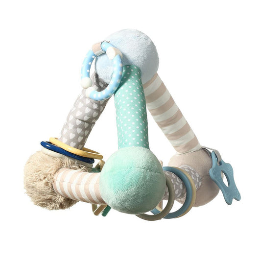 Babyono mint pyramid educational soft toy