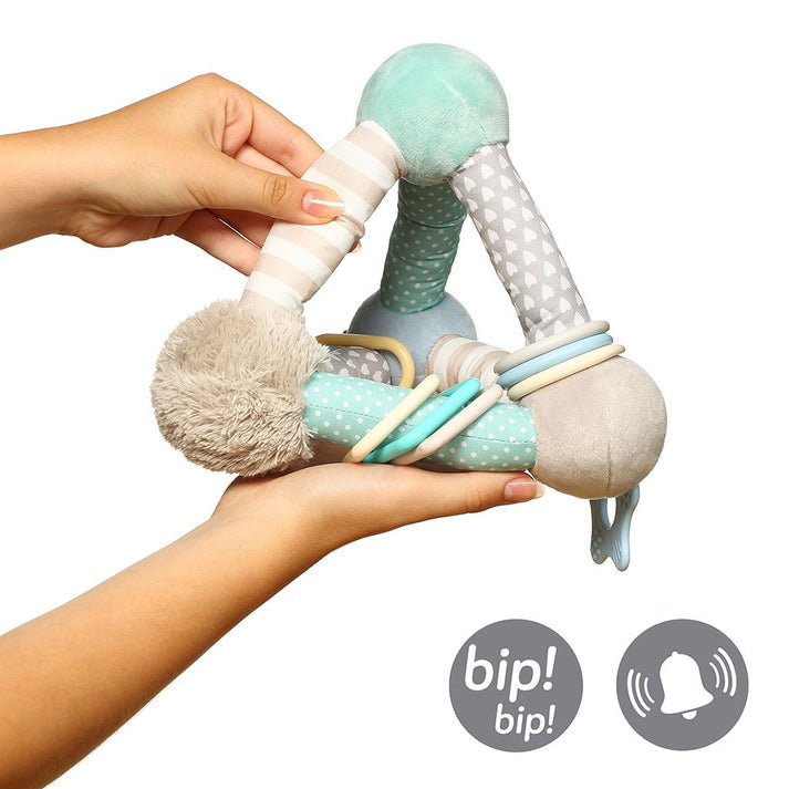 Babyono mint pyramid educational soft toy