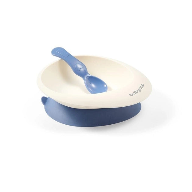 Babyono suction bowl with a spoon