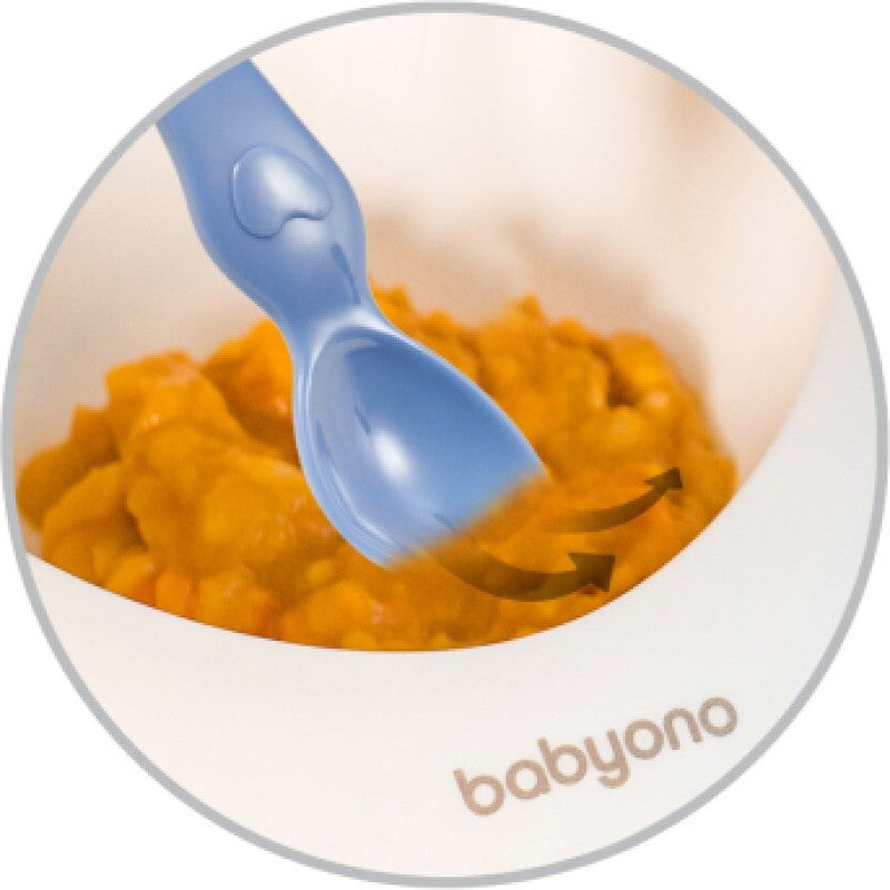 Babyono suction bowl with a spoon