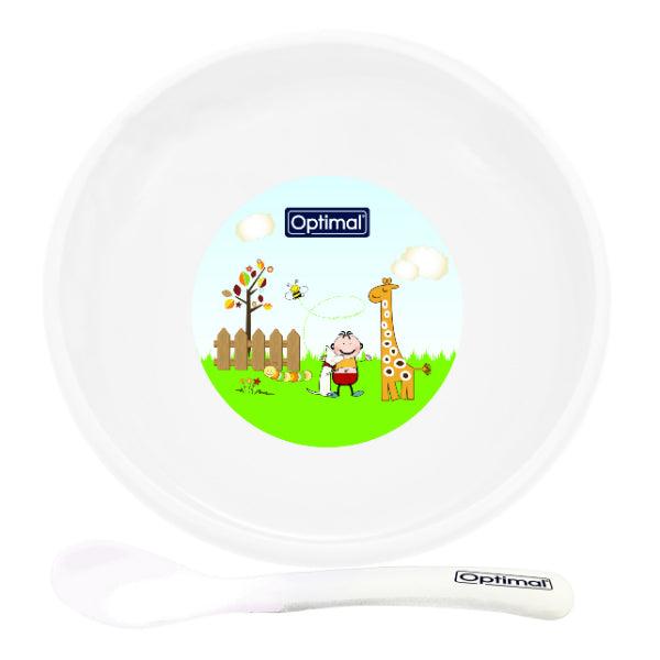 Optimal non - slip feeding dish