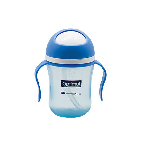 Optimal swivel head drinking bottle with handle 220 ml