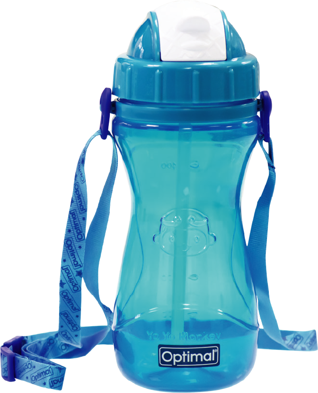 P.P silicone straw bottle