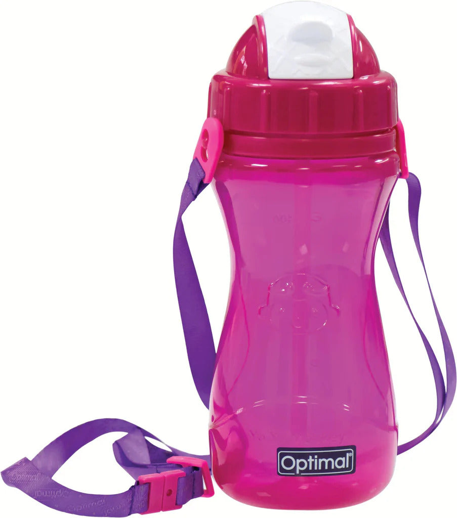 P.P silicone straw bottle