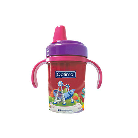 P.p silicone spout cup with handle 240 ml