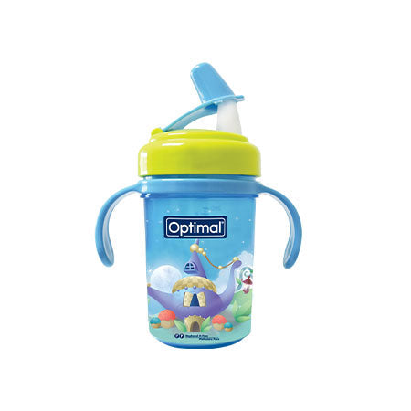 P.p silicone spout cup with handle 240 ml