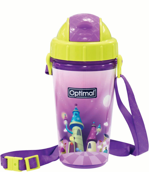 Optimal P.p insulated straw cup 350 ml