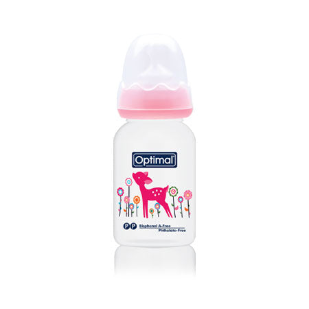 Optimal P.P orthodontic feeding bottle 140 ml