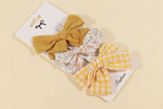 x3 Hair clip accessories