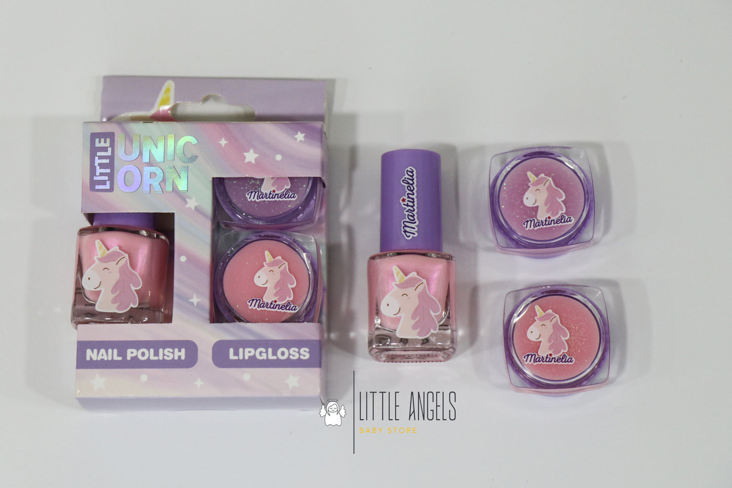 Nail polish + lip gloss