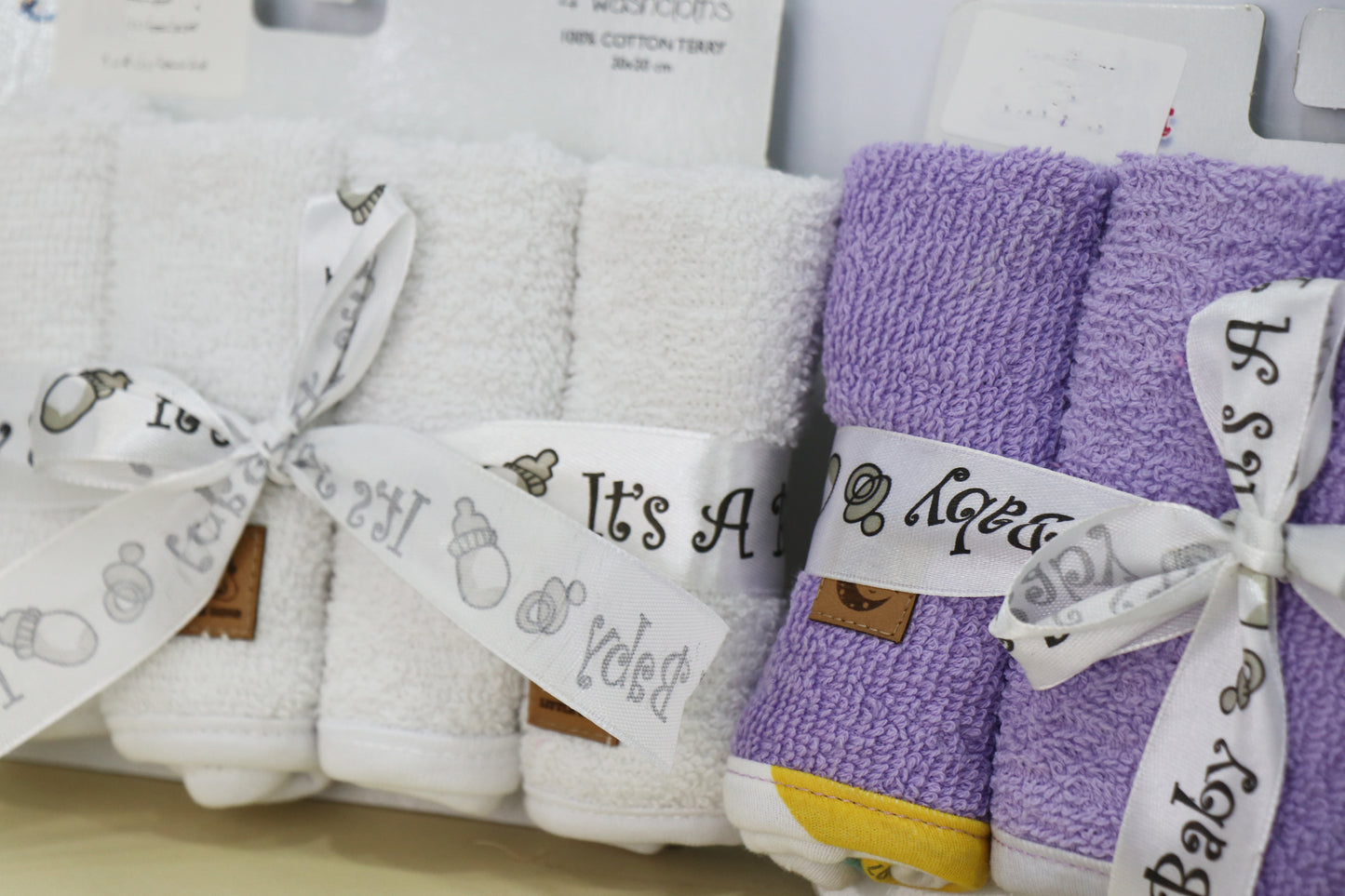 4 pieces baby towel set