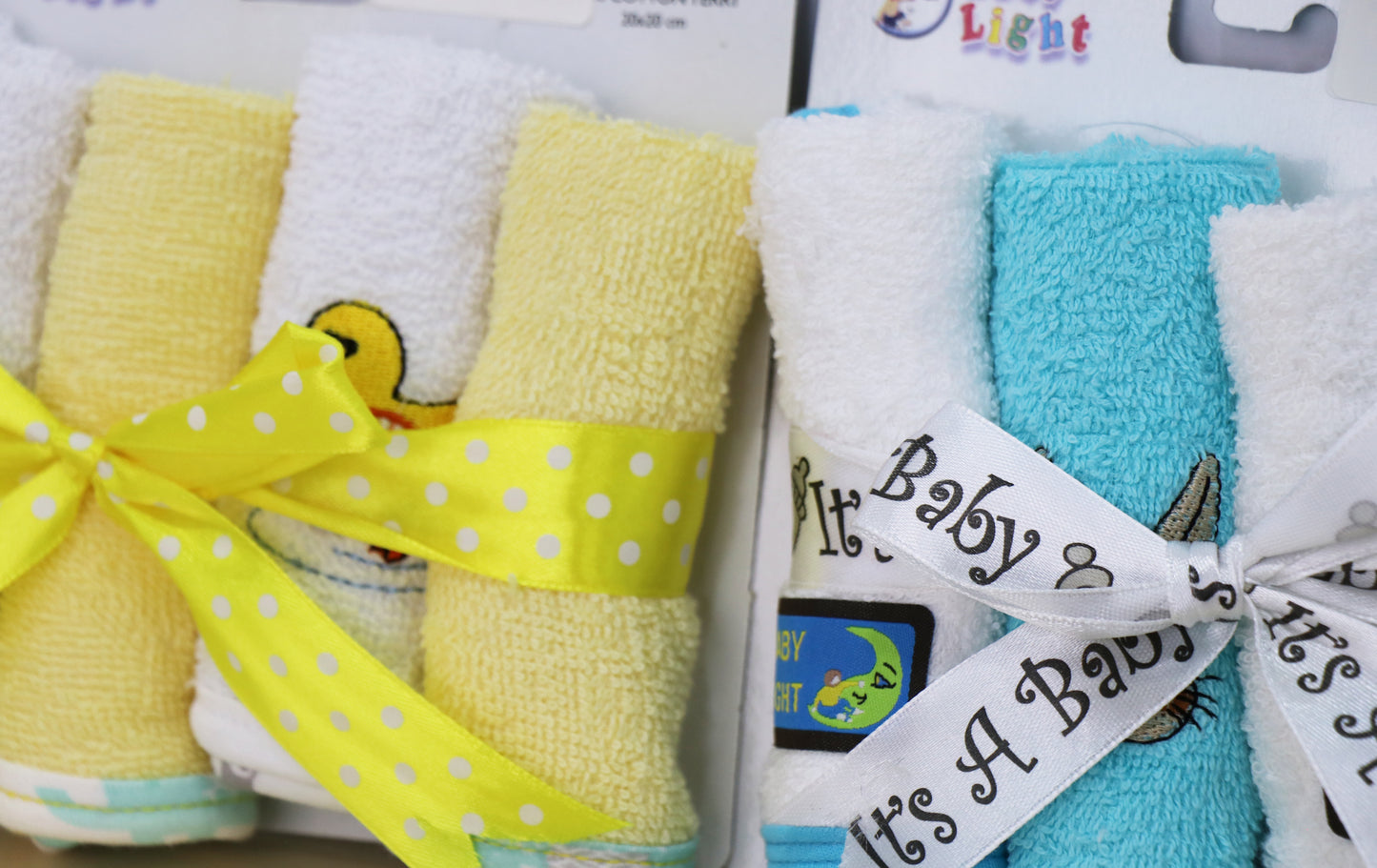 4 pieces baby towel set