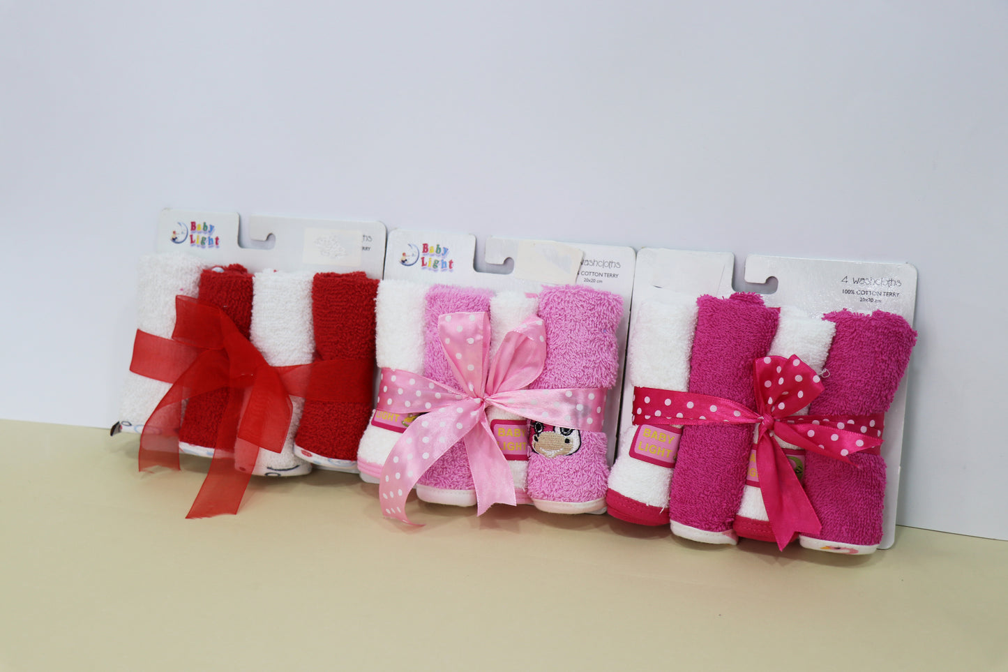 4 pieces baby towel set