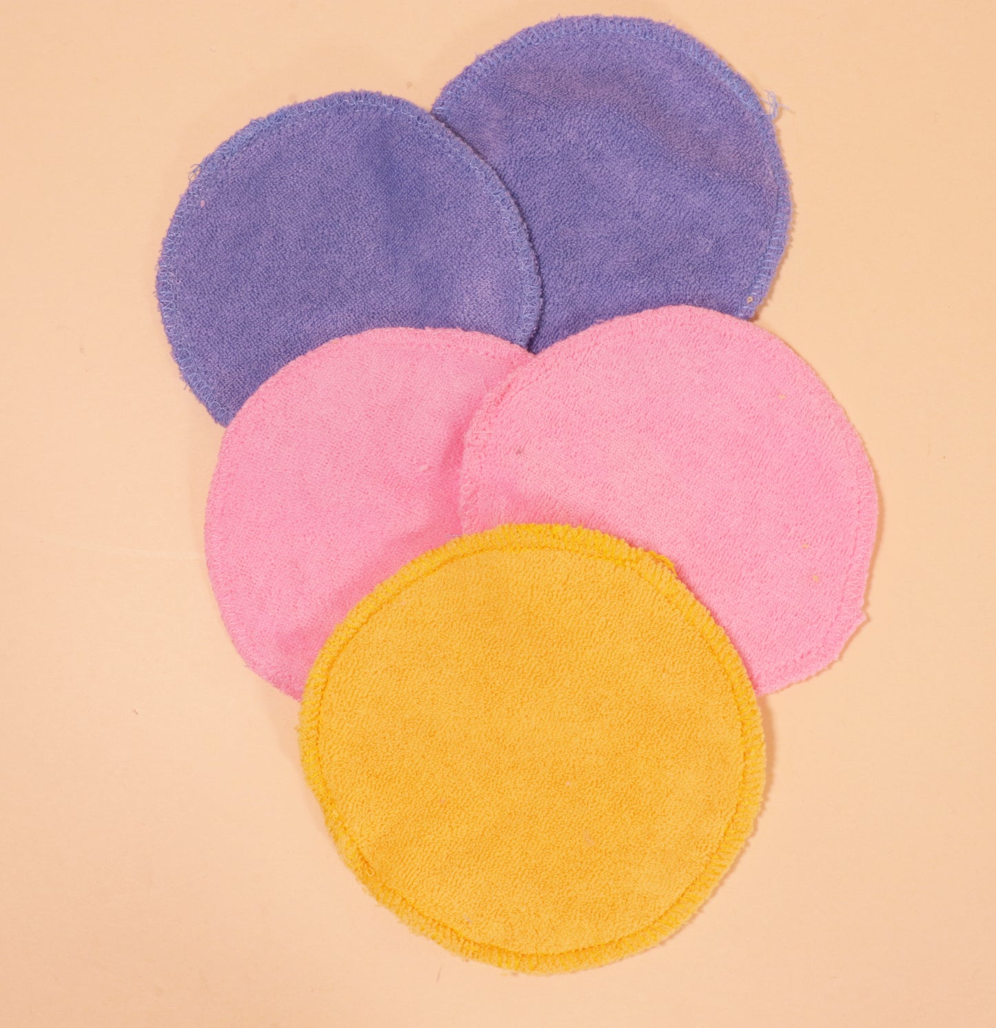 Breast Pads cotton towel x5