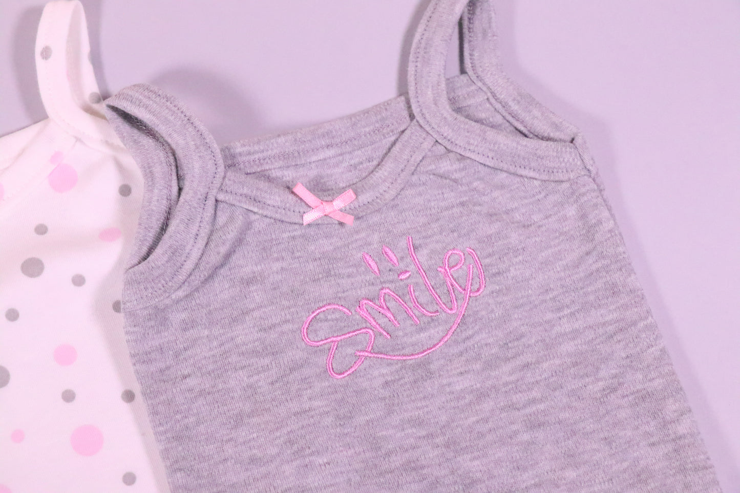 3 PIECES COTTON BODYSUIT