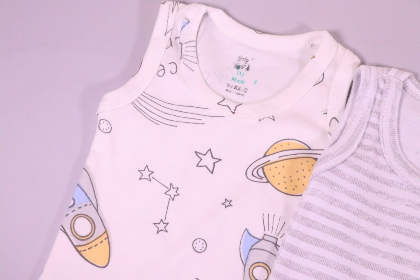 3 PIECES COTTON BODYSUIT 155