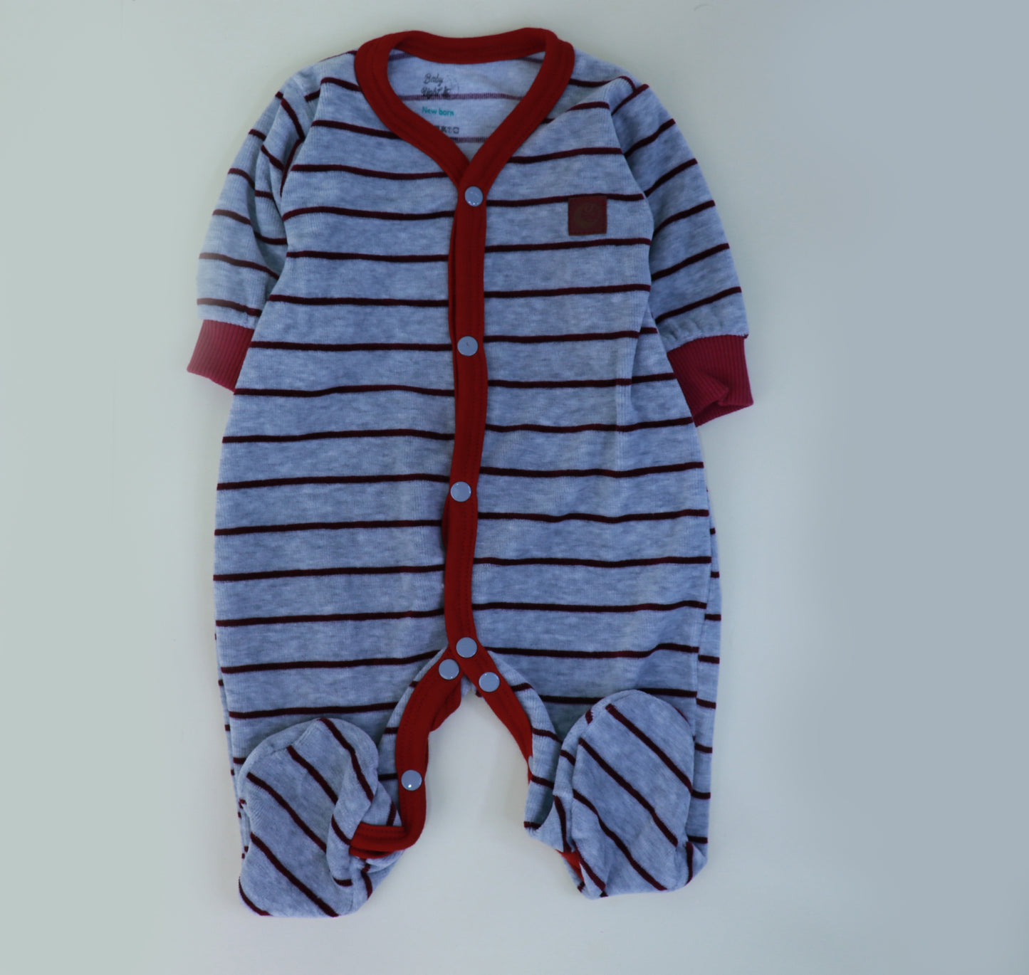 Baby, newborn velvet winter overall
