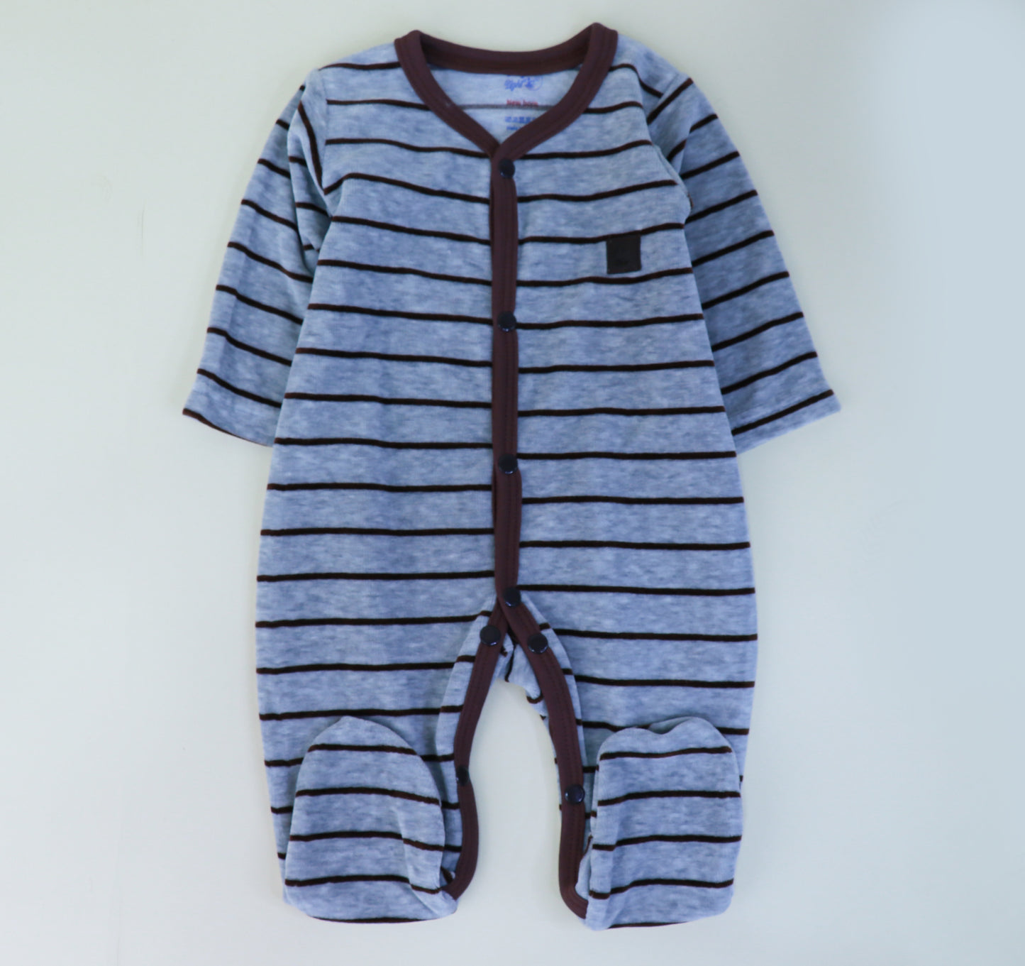 Baby, newborn velvet winter overall