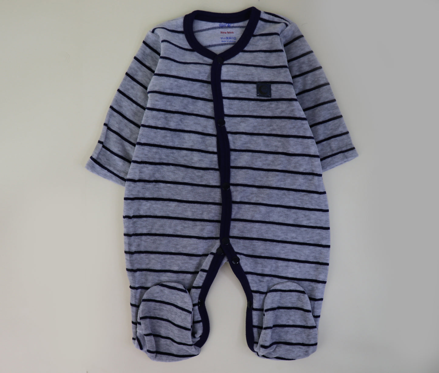 Baby, newborn velvet winter overall