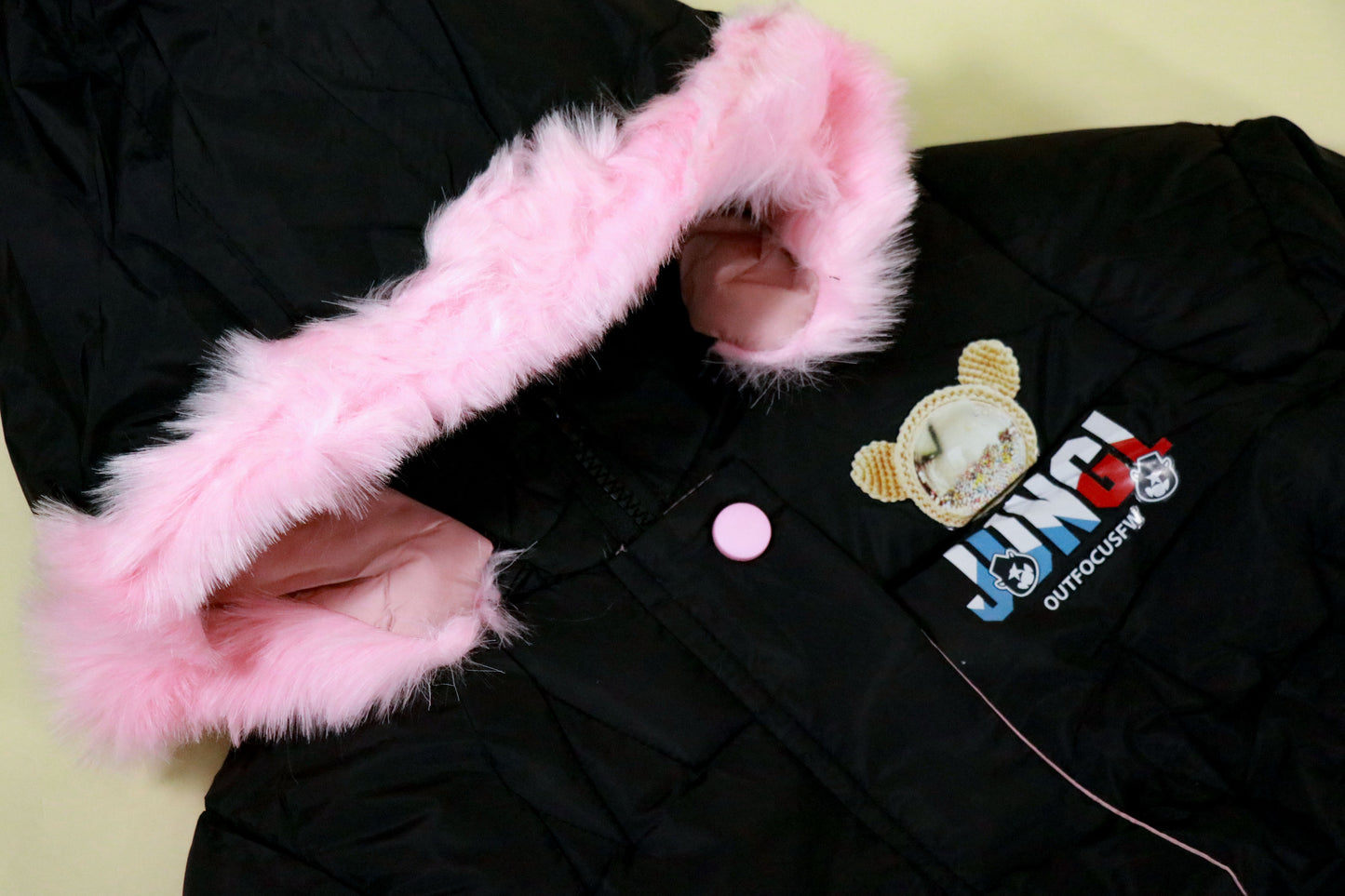 Winter jacket fur interior