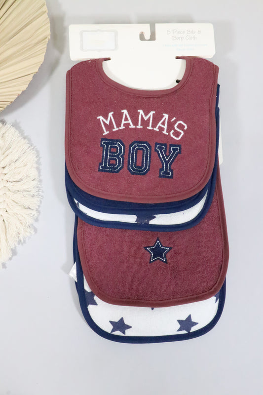 Bib set 2 pieces bib 2 pieces towel