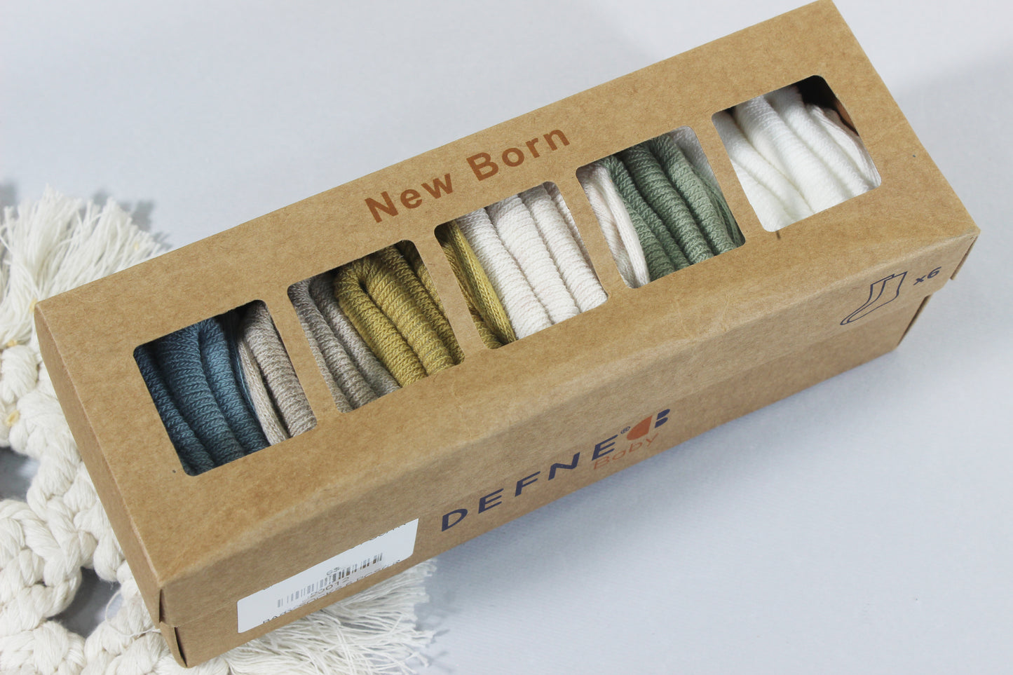 Baby socks set 6 pieces