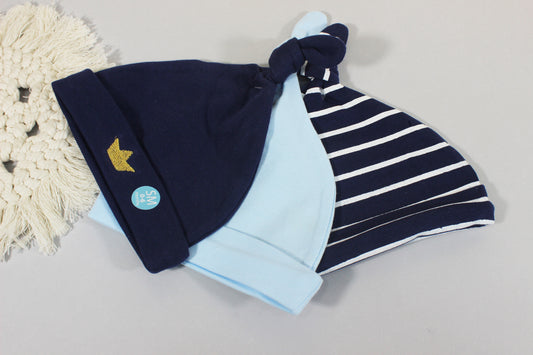 Baby 3 pieces hat set