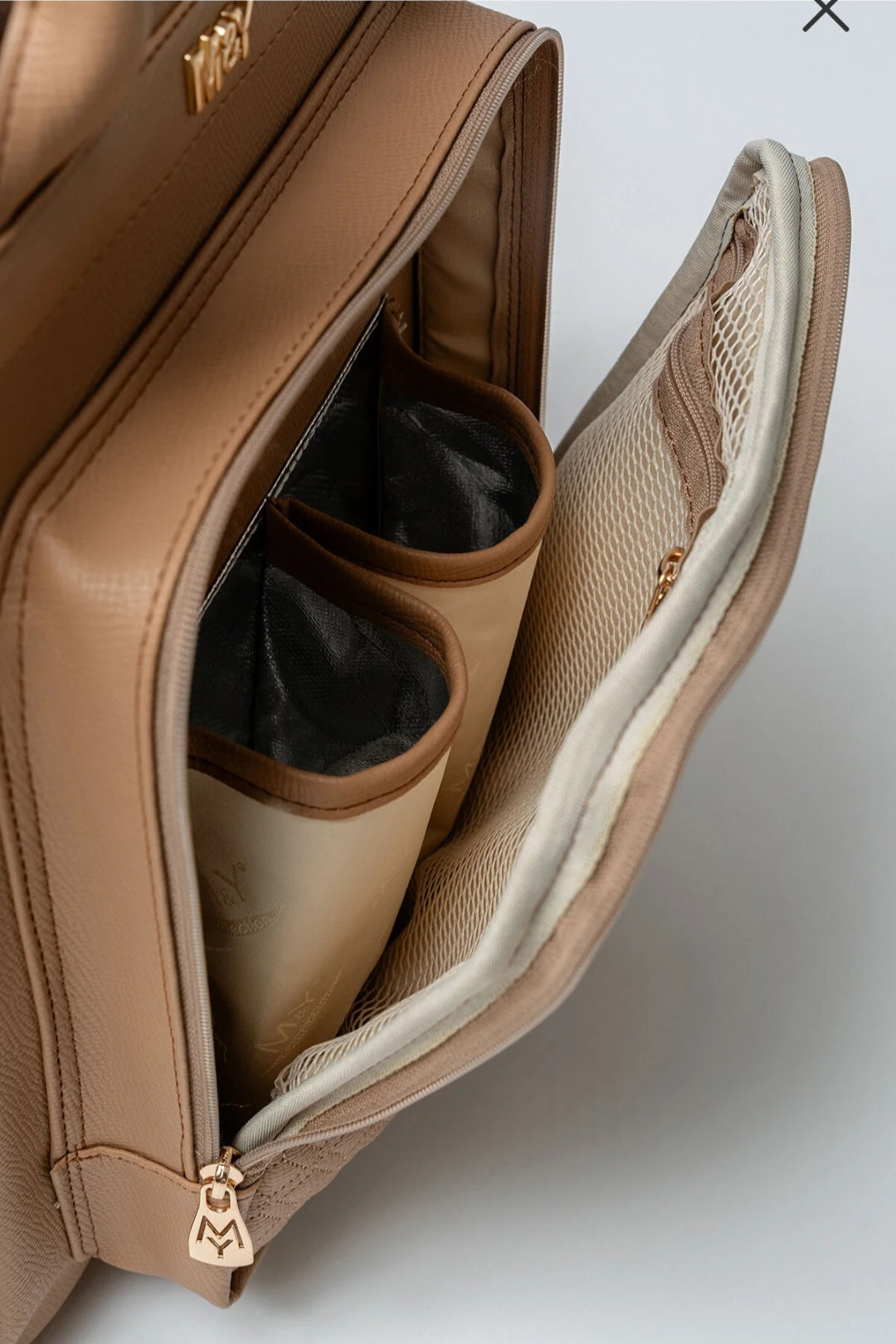 Faux leather bag M&Y