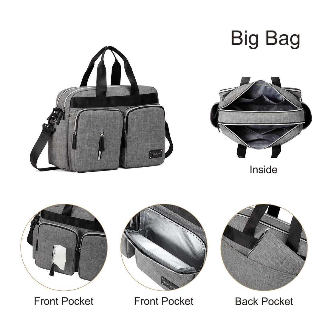 Colorland bag set 2 pcs