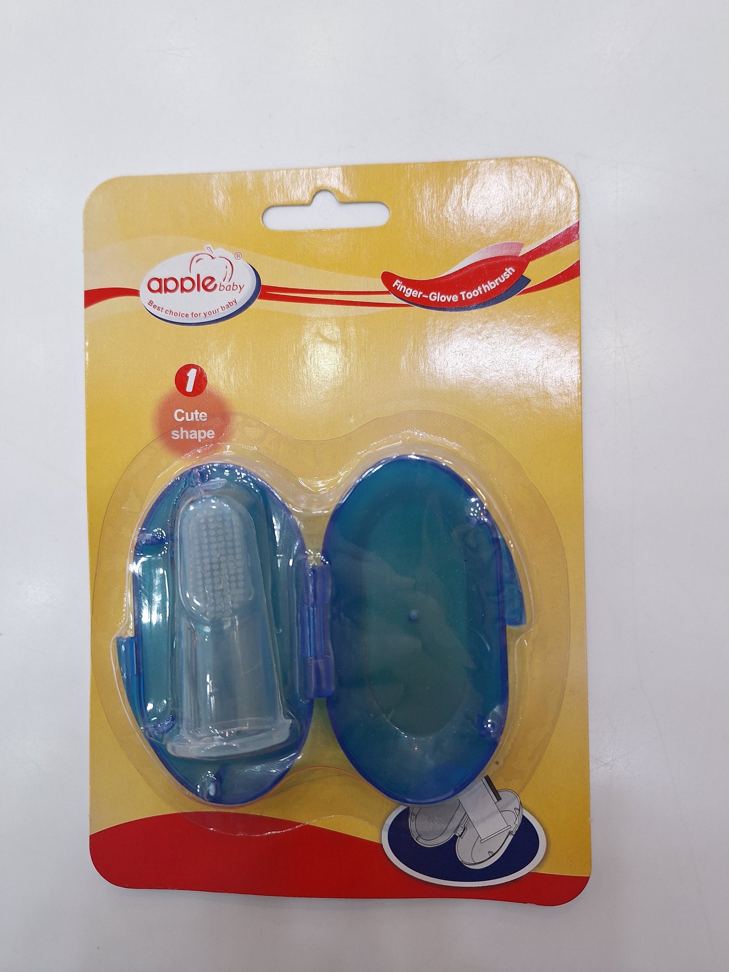 Finger-glove teethbrush