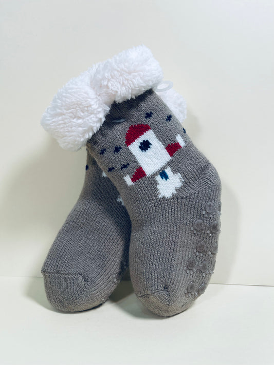 Fur/wool socks