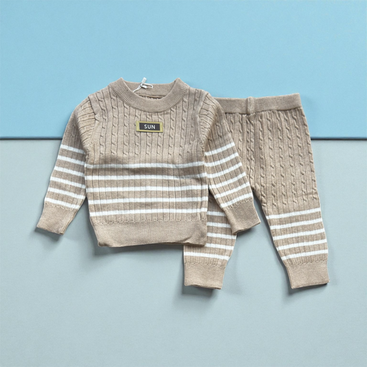 Soft wool baby outwear