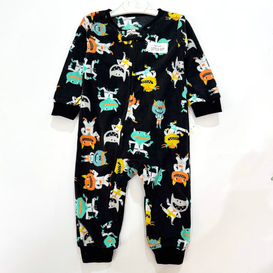 Baby fleece overall