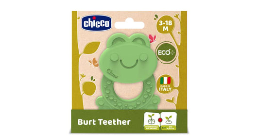 Burt's frog chewing gum using ECO+ bioplastics