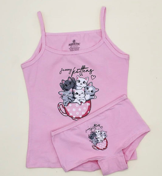 Girls 2 pieces underwear