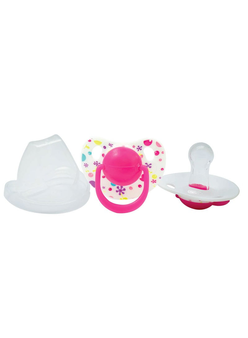 Optimal Round Nipple Silicone Pacifier 6+