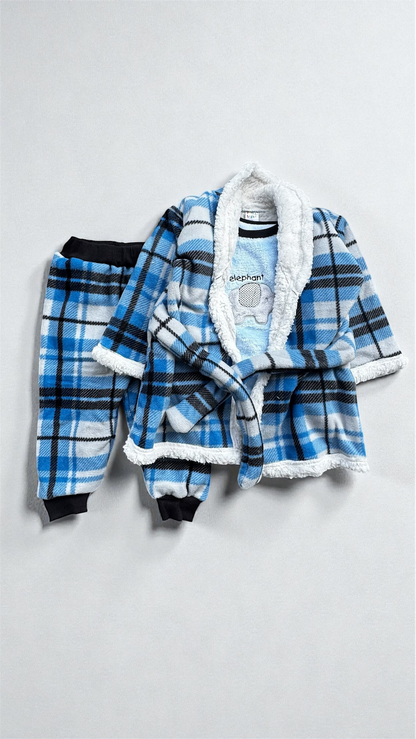 Winter fur kids pjs