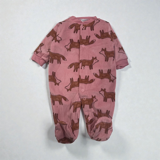 Baby fleece overall