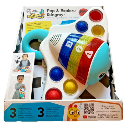 Pop & explore stingray